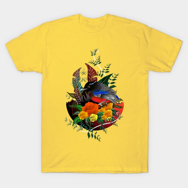 bird in his own paradise T-Shirt by sensielong